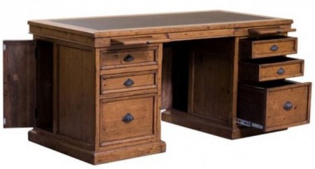 Solo desk Pine wood (closed) Code: DBT 031-M Name: Small desk  Sizes: W=120 x D75 x H=80cm The small desk features a concealed keyboard pull out section, and one pull out sections for such as a mouse. 